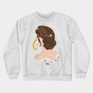 moth woman Crewneck Sweatshirt